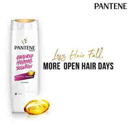 Pantene Hairfall Control Shampoo, Pack of 1, 75ML, Pink 